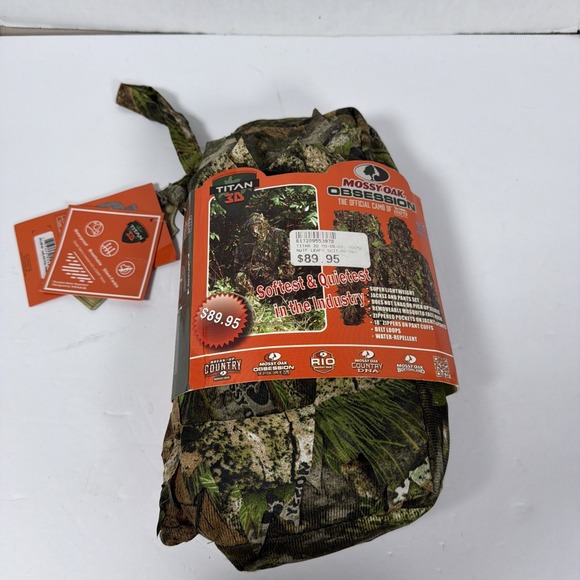 Titan 3D Other - TITAN 3D Mossy Oak Obsession NWTF Leafy Suit (MO-OB80-LS) Youth Size